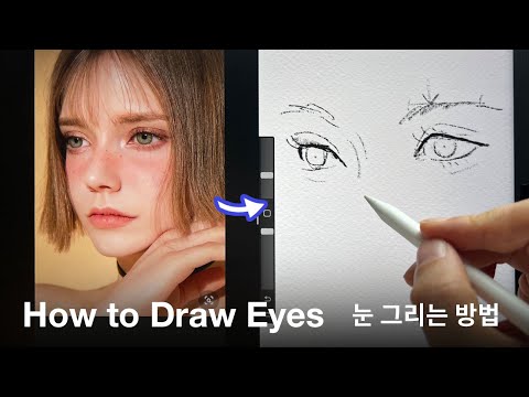 How to draw eyes structurally!! 💡💡