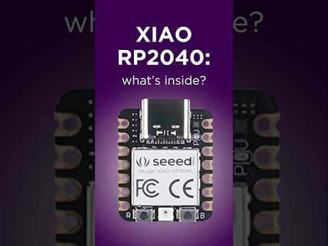 What’s inside a XIAO RP2040? #arduino #esp32 #robotics