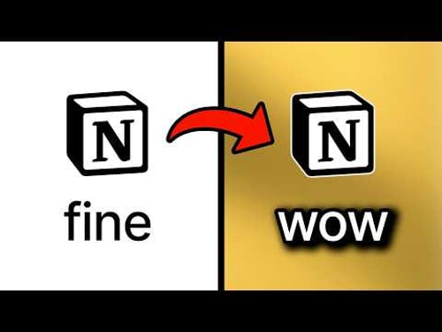 The ONE Change That Made Notion Useful