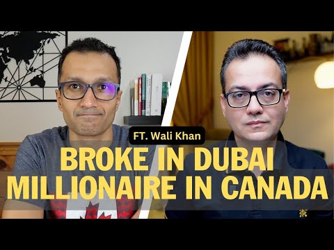 Leaving Dubai 🇦🇪 Broke & Millionaire In Canada 🇨🇦 | Bahroz Podcast