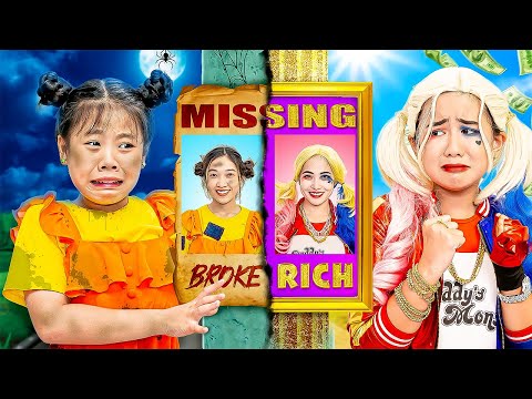 الطفل الغني VS الطفل الفقير! أم Baby Doll الفقيرة مفقودة