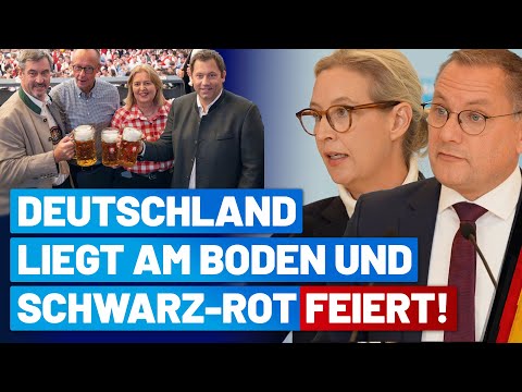 Das, was hier gemacht wird, ist verantwortungslos! - Presskonferenz Alice Weidel & Tino Chrupalla