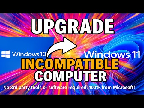 Upgrade Windows 10 to Windows 11 25h2 on an Older Computer