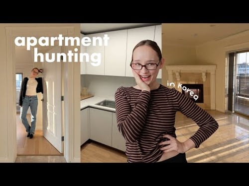no way we found this in Korea... 🙊 apartment hunting in Seoul & finding our dream home