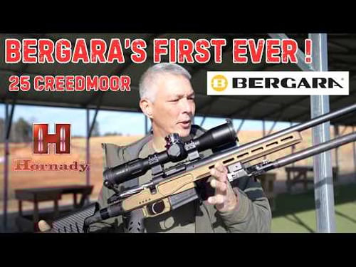 Bergara's FIRST factory 25 Creedmoor MG Lite