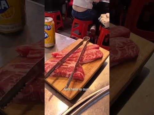 $60 Korean BBQ in South Korea ๐ฐ๐ท
