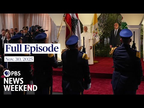 PBS News Weekend full episode, Nov. 30, 2025