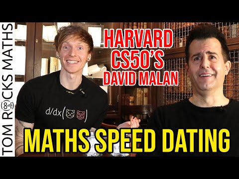 Maths Speed Dating with @cs50's David Malan