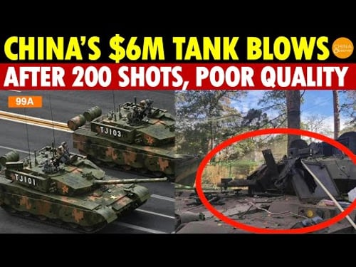 China’s $6M VT-4 Tank Blows Up After Just 200 Shots in Thailand-Cambodia Clash, Terrible Quality