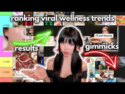 ranking 50+ self improvement trends, from best to worst