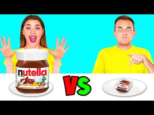 Desafio Grande, Médio e Pequeno De Placa | Cozinha Saborosa Hacks BaRaDa Challenge