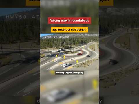 Why are drivers going the wrong way?