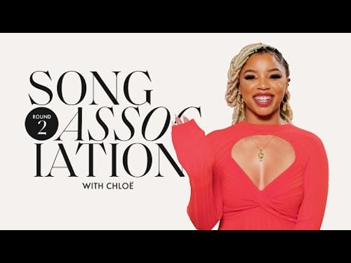 Chloë is Back For Round 2 of Song Association, Sings Solange, Lady Gaga & "Have Mercy" | ELLE