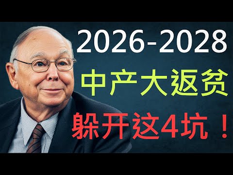 2026–2028年,是中产最危险的3年(勿忽视这4个风险)