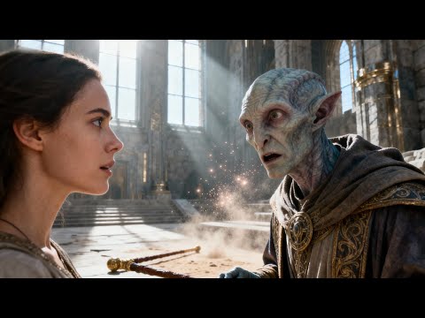 She Replied in an Ancient Dead Language —Alien Priest Dropped His Staff and Whispered, “Impossible''