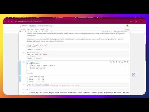 Introduction to pandas