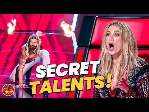Contestants Reveal SECRET TALENTS on The Voice!