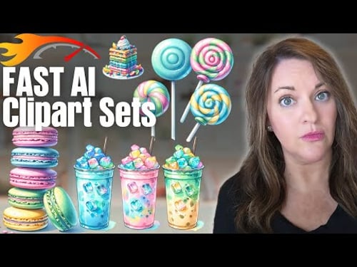 How to Make AI Clipart Sets in Bulk FAST that Actually SELL