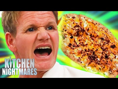 the strangest pizza gordon has ever seen 🍕 | Kitchen Nightmares | Gordon Ramsay