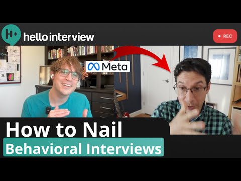 Behavioral Interview Discussion with Ex-Meta Hiring Committee Member