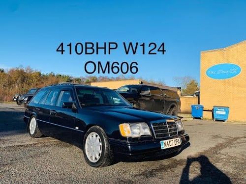 410BHP MERCEDES W124 OM606 + BMW 6 SPEED