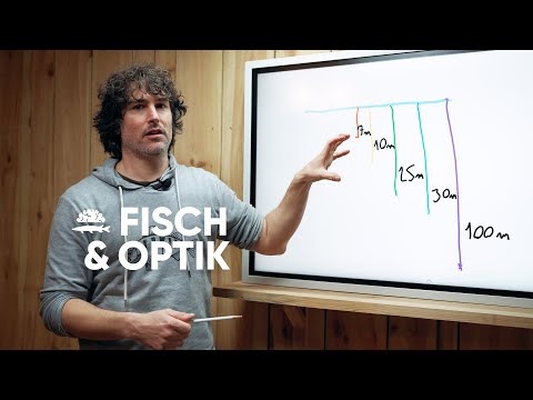 Farben, Tiefen, WASSERTRÜBUNG ...Welche FARBE fängt?