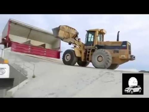 Так делают дороги в Америке. Загляденье!