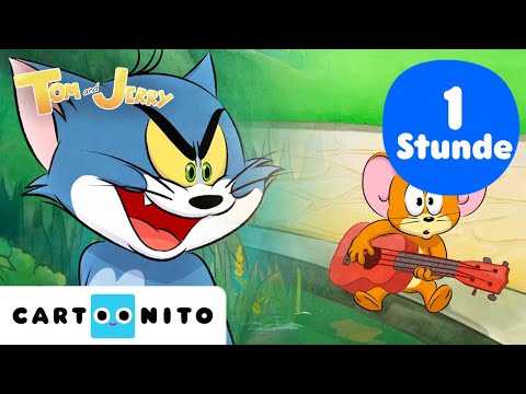 Wilde Unterwasser-Essensschlacht | Tom & Jerry 1-Stunden-Compilation-Special | Cartoonito