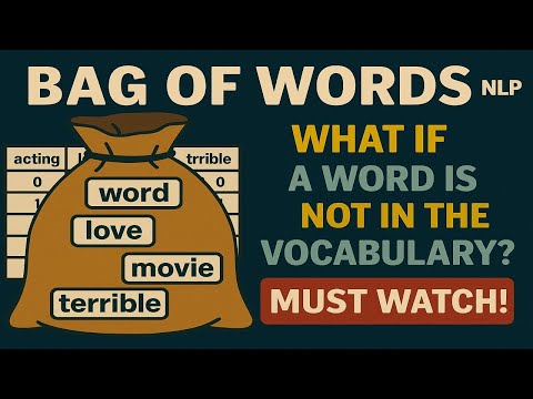 Bag of Words (BOW) in NLP: Simple Explanation with Real Example | Natural Language Processing