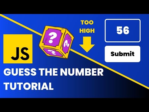 Number Guessing Game | Javascript Beginner Project Tutorial