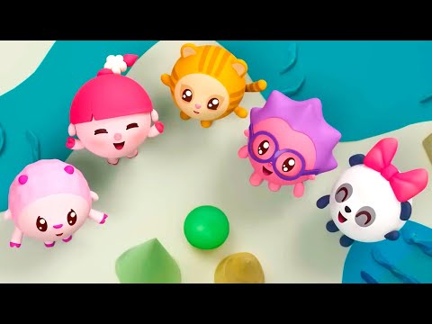 Малышарики идут в детский сад - Новая серия 242 - ВЫШЕ ОБЛАКОВ | Изучаем нашу планету