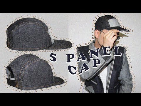 I DIY'd a 5 Panel Camp Cap from Scratch! 🧢
