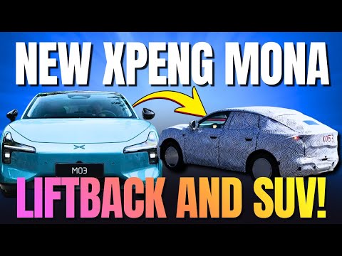 Xpeng's NEW 2026 Mona 03 Seden (and SUV?!) Coming to Europe!