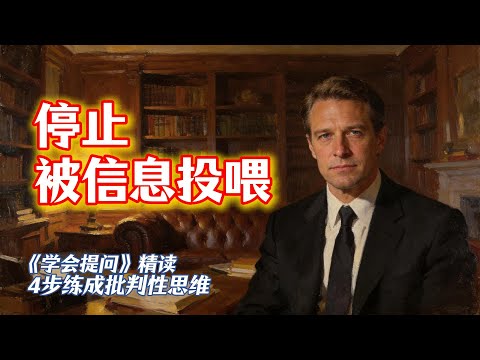 3个批判性思维模型,让你比90%的人更懂真相|《学会提问》精读!#个人成长 #好书分享 #精读好书 #认知觉醒 #心理学