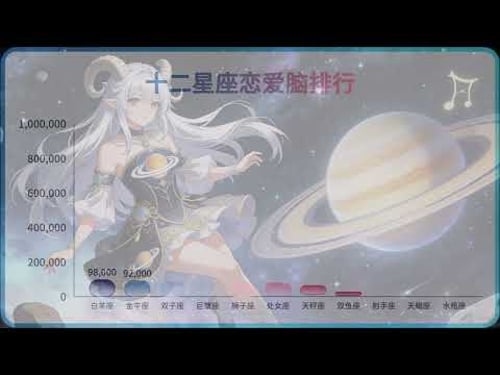 十二星座恋爱脑排行