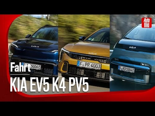 Kia-Trio in Barcelona: EV5, K4 & PV5 im ersten Fahrcheck
