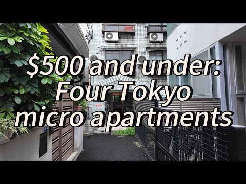 $500 and under: Four Tokyo micro apartments