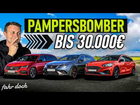 DER ULTIMATIVE VERGLEICH! Skoda OCTAVIA RS vs Seat Leon CUPRA R vs Ford FOCUS ST