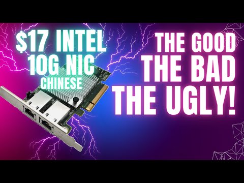 $17 10G Intel Network Card! To Good to Be True. Must Watch!