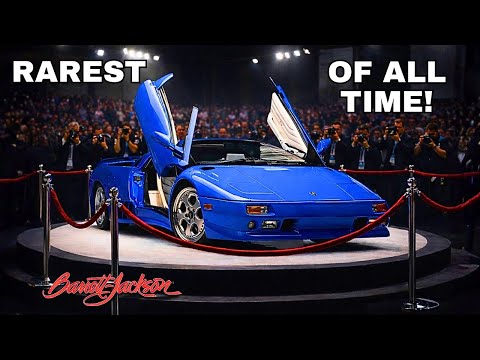 10 RAREST Cars EVER Auctioned At Barrett Jackson