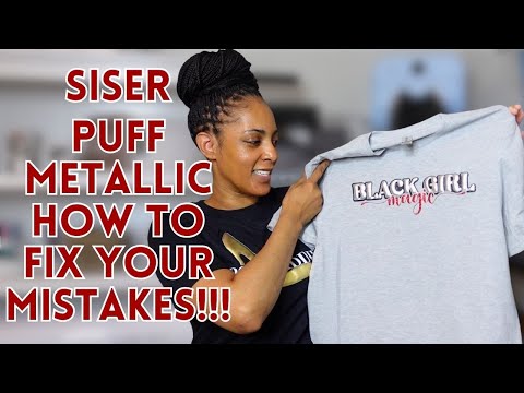 How To Press The Perfect PUFF! FIX YOUR MISTAKES & SAVE YOUR SHIRT! FULL KNOCKOUT CRICUT TUTORIAL!