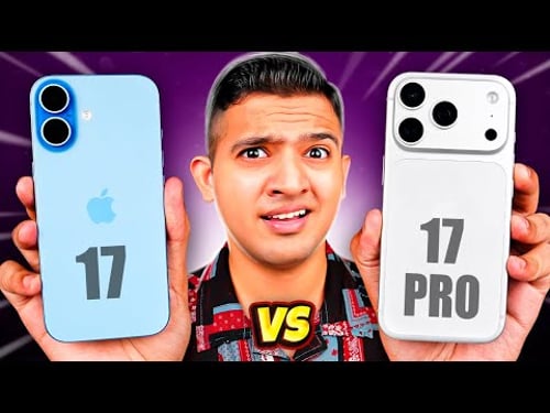 iPhone 17 vs iPhone 17 Pro - Detailed Comparison⚡️Which One To Buy ? 🔥