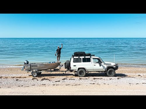 6 Days Across Australia - Dust Storm, Spearfishing & Remote Camping