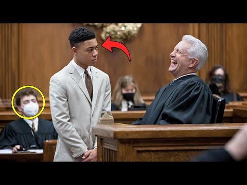 Racist Judge Laughs at Black Teen in Court—Then Discovers He’s a Genius Attorney!