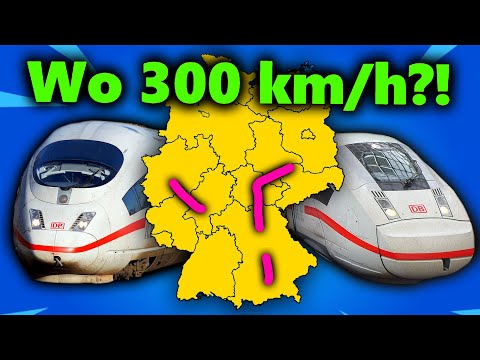 Warum es in Deutschland so wenige Schnellfahrstrecken gibt!