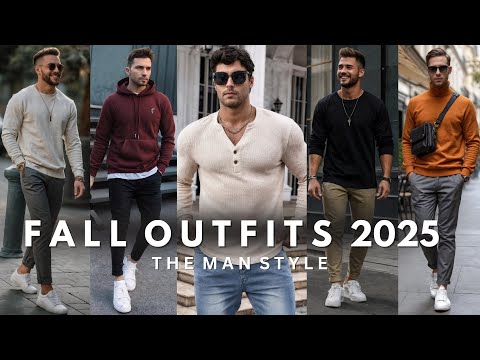 Latest Fall Outfits For Men | Best Men's Fashion Ideas 2025 | Fall Fashion For Men