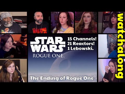 The Ending of Rogue One: A Star Wars Story (2016) First Time Watching Movie Reaction Mashup