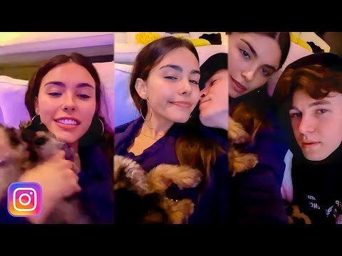 Madison Beer - Live w/ Nick | Introducing us to her New PUPPY 🐶❤ | November 4, 2022