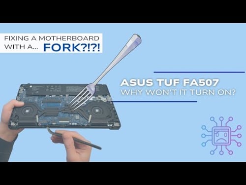 Asus TUF FA507 2023 No Power Repair