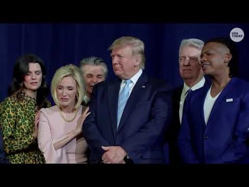 Trump's Bible verse readings follow past comments about Christianity and the Pope